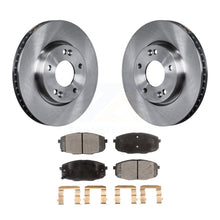 Charger l&#39;image dans la galerie, Front Disc Brake Rotors And Ceramic Pads Kit For Kia Forte Koup Forte5