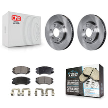 Load image into Gallery viewer, [Front] 2010-2011 Kia Soul 2.0L Premium OE Brake Rotors &amp; Ceramic Pads Kit For Max Braking