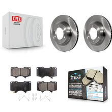 Load image into Gallery viewer, [Front] 2010-2023 Toyota 4Runner Lexus GX460 Premium OE Brake Rotors &amp; Ceramic Pads Kit For Max Braking