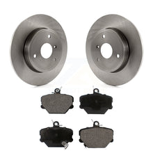 Load image into Gallery viewer, Front Disc Brake Rotors And Ceramic Pads Kit For Smart Fortwo