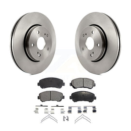 [Front] 2010-2013 Suzuki Kizashi Premium OE Brake Rotors & Ceramic Pads Kit For Max Braking