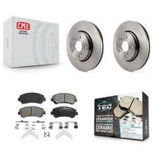 Charger l'image dans la galerie, [Front] 2010-2013 Suzuki Kizashi Premium OE Brake Rotors &amp; Ceramic Pads Kit For Max Braking