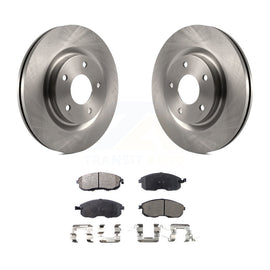 Front Disc Brake Rotors And Ceramic Pads Kit For Nissan Sentra Juke