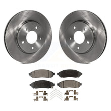 Load image into Gallery viewer, Front Brake Rotor &amp; Ceramic Pad Kit For Nissan NV200 LEAF Chevrolet City Express