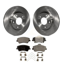 Charger l&#39;image dans la galerie, Front Disc Brake Rotors And Ceramic Pads Kit For Hyundai Elantra