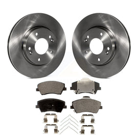 Front Disc Brake Rotors And Ceramic Pads Kit For Hyundai Elantra