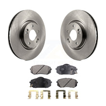 Charger l&#39;image dans la galerie, Front Disc Brake Rotor And Ceramic Pad Kit For Hyundai Tucson Sonata Kia Cadenza