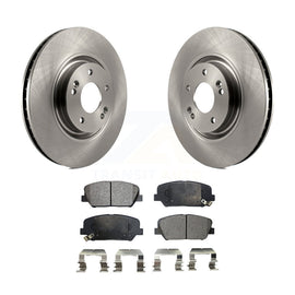 [Front] 2011-2015 Kia Optima 2.0L Premium OE Brake Rotors & Ceramic Pads Kit For Max Braking