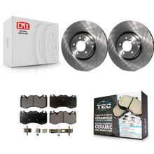 Load image into Gallery viewer, Front Disc Brake Rotors And Ceramic Pads Kit For Land Rover Range Sport