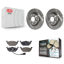 Load image into Gallery viewer, Front Brake Rotor Ceramic Pad Kit For Volkswagen Jetta With 280mm Diameter