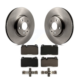Front Disc Brake Rotors And Ceramic Pads Kit For Audi Q5