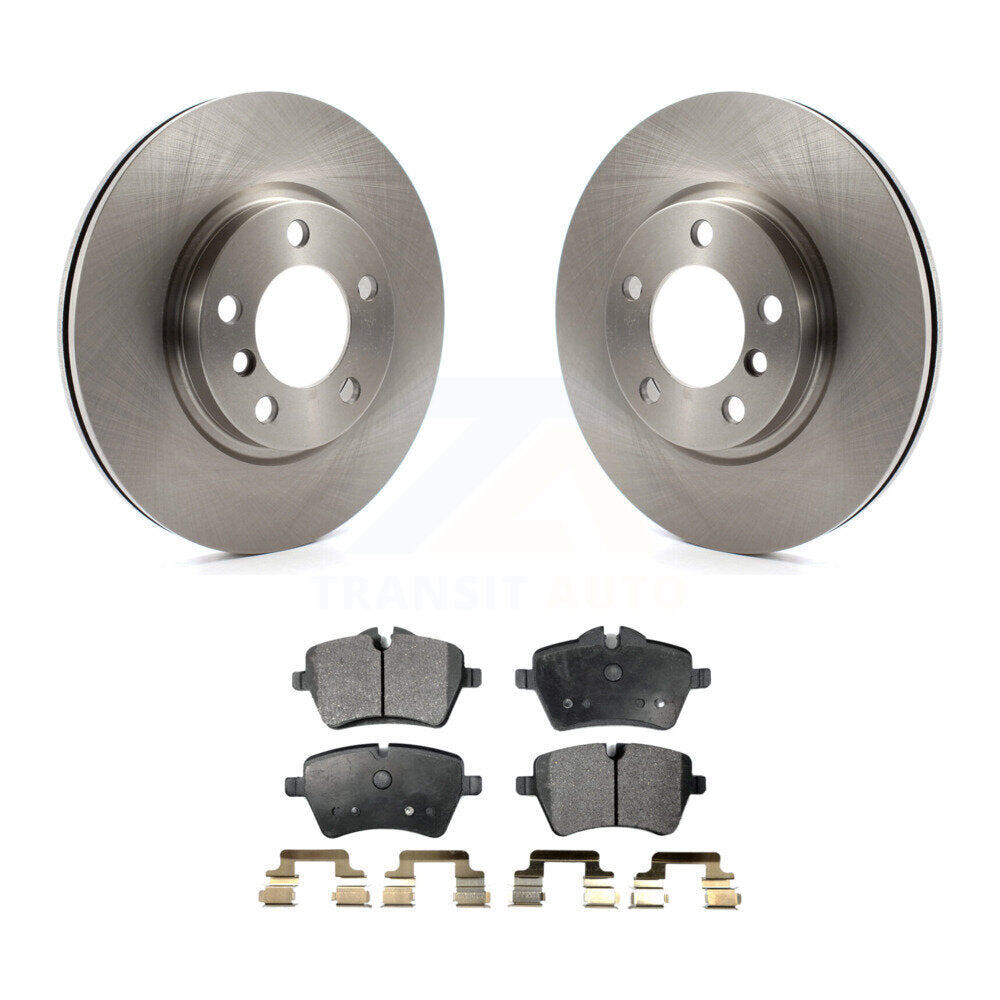 Front Disc Brake Rotors And Ceramic Pads Kit For Mini Cooper Countryman Paceman