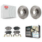 Front Disc Brake Rotors And Ceramic Pads Kit For Mini Cooper Countryman Paceman