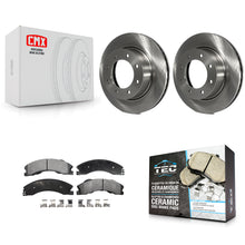 Load image into Gallery viewer, [Front] 2012-2021 Nissan NV2500 NV3500 NV1500 Premium OE Brake Rotors &amp; Ceramic Pads Kit For Max Braking