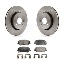 Load image into Gallery viewer, Front Disc Brake Rotors And Ceramic Pads Kit For Kia Rio