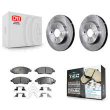 Load image into Gallery viewer, Front Disc Brake Rotors And Ceramic Pads Kit For Nissan Versa Note Micra