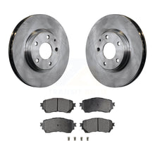 Charger l&#39;image dans la galerie, Front Disc Brake Rotors And Ceramic Pads Kit For Mazda 6