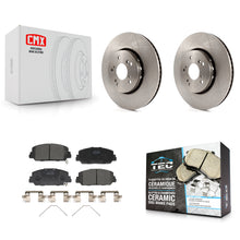 Load image into Gallery viewer, Front Disc Brake Rotors And Ceramic Pads Kit For Acura RDX ILX