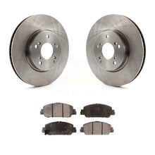 Load image into Gallery viewer, Front Disc Brake Rotors And Ceramic Pads Kit For Honda Accord