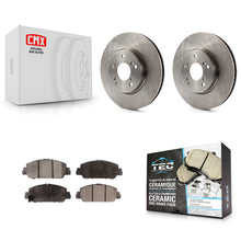 Load image into Gallery viewer, Front Disc Brake Rotors And Ceramic Pads Kit For Honda Accord