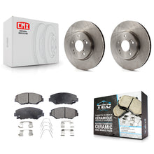 Load image into Gallery viewer, Front Brake Rotor Ceramic Pad Kit For 15 Honda Civic EX with Manual transmission
