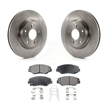 Load image into Gallery viewer, Front Disc Brake Rotors And Ceramic Pads Kit For 2012-2016 Honda CR-V FWD