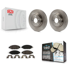 Load image into Gallery viewer, Front Brake Rotor And Ceramic Pad Kit For Nissan Pathfinder Murano INFINITI QX60