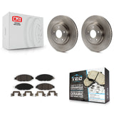 Front Brake Rotor And Ceramic Pad Kit For Nissan Pathfinder Murano INFINITI QX60