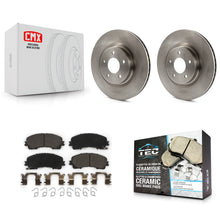 Load image into Gallery viewer, Front Disc Brake Rotors And Ceramic Pads Kit For INFINITI Q50 QX50 Q60