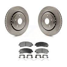 Charger l&#39;image dans la galerie, Front Disc Brake Rotors And Ceramic Pads Kit For 2015-2020 Acura TLX