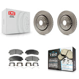 [Front] 2015-2020 Acura TLX Premium OE Brake Rotors & Ceramic Pads Kit For Max Braking
