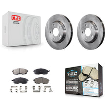 Load image into Gallery viewer, Front Disc Brake Rotors And Ceramic Pads Kit For Nissan Sentra