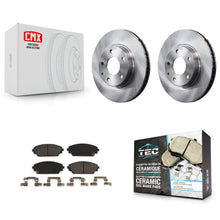 Charger l'image dans la galerie, [Front] 2016-2021 Mazda CX-3 FWD Premium OE Brake Rotors &amp; Ceramic Pads Kit For Max Braking