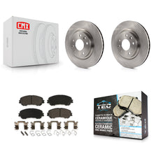 Load image into Gallery viewer, Front Disc Brake Rotors And Ceramic Pads Kit For Nissan Rogue Sport Qashqai