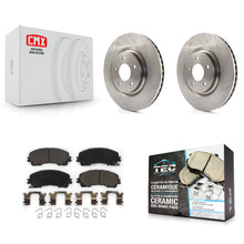 Load image into Gallery viewer, Front Disc Brake Rotors And Ceramic Pads Kit For Nissan Rogue