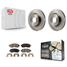 Load image into Gallery viewer, Front Disc Brake Rotors And Ceramic Pads Kit For Nissan Altima