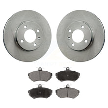 Charger l&#39;image dans la galerie, Front Disc Brake Rotors And Ceramic Pads Kit For Volkswagen Cabrio Golf Passat