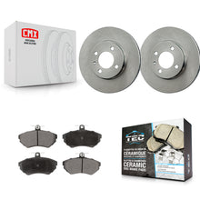 Load image into Gallery viewer, Front Disc Brake Rotors And Ceramic Pads Kit For Volkswagen Cabrio Golf Passat