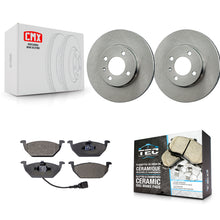 Load image into Gallery viewer, Front Brake Rotors Ceramic Pad Kit For 1999 Volkswagen Jetta 1.9L Old Body Style