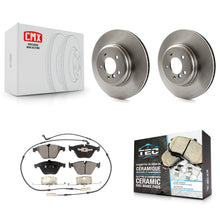 Load image into Gallery viewer, Front Disc Brake Rotors And Ceramic Pads Kit For BMW 650i 535i 550i 645Ci 545i