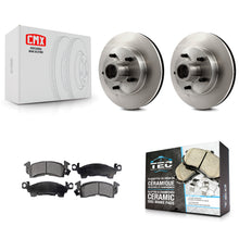 Load image into Gallery viewer, Front Brake Rotor Ceramic Pad Kit For Chevrolet C10 G20 GMC Cadillac C1500 G2500