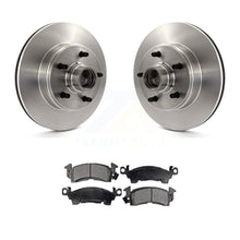 Charger l&#39;image dans la galerie, Front Disc Brake Rotors Hub And Ceramic Pads Kit For Chevrolet Astro GMC Safari