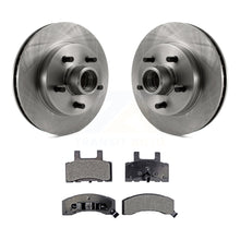 Charger l&#39;image dans la galerie, Front Disc Brake Rotors Hub &amp; Ceramic Pad Kit For Chevrolet Tahoe C1500 Suburban