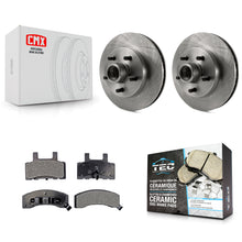 Load image into Gallery viewer, Front Disc Brake Rotors Hub &amp; Ceramic Pad Kit For Chevrolet Tahoe C1500 Suburban