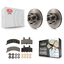 Load image into Gallery viewer, Front Brake Rotors &amp; Ceramic Pad Kit For Chevrolet C2500 Express 2500 GMC Savana