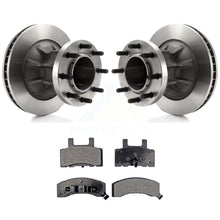 Load image into Gallery viewer, Front Brake Rotors &amp; Ceramic Pad Kit For Chevrolet Express 3500 C3500 GMC Savana