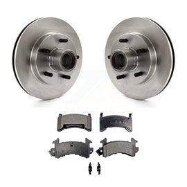 Front Brake Rotors Ceramic Pad Kit For Chevrolet S10 GMC Sonoma Blazer Jimmy S15