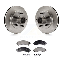 [Front] 2000 Chevrolet Blazer RWD Premium OE Brake Rotors & Ceramic Pads Kit For Max Braking