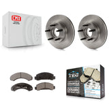 Front Brake Rotors Ceramic Pad Kit For Ford Ranger Explorer Mazda B4000 B3000 II