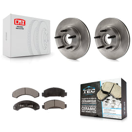 Front Brake Rotors Ceramic Pad Kit For Ford Ranger Explorer Mazda B4000 B3000 II